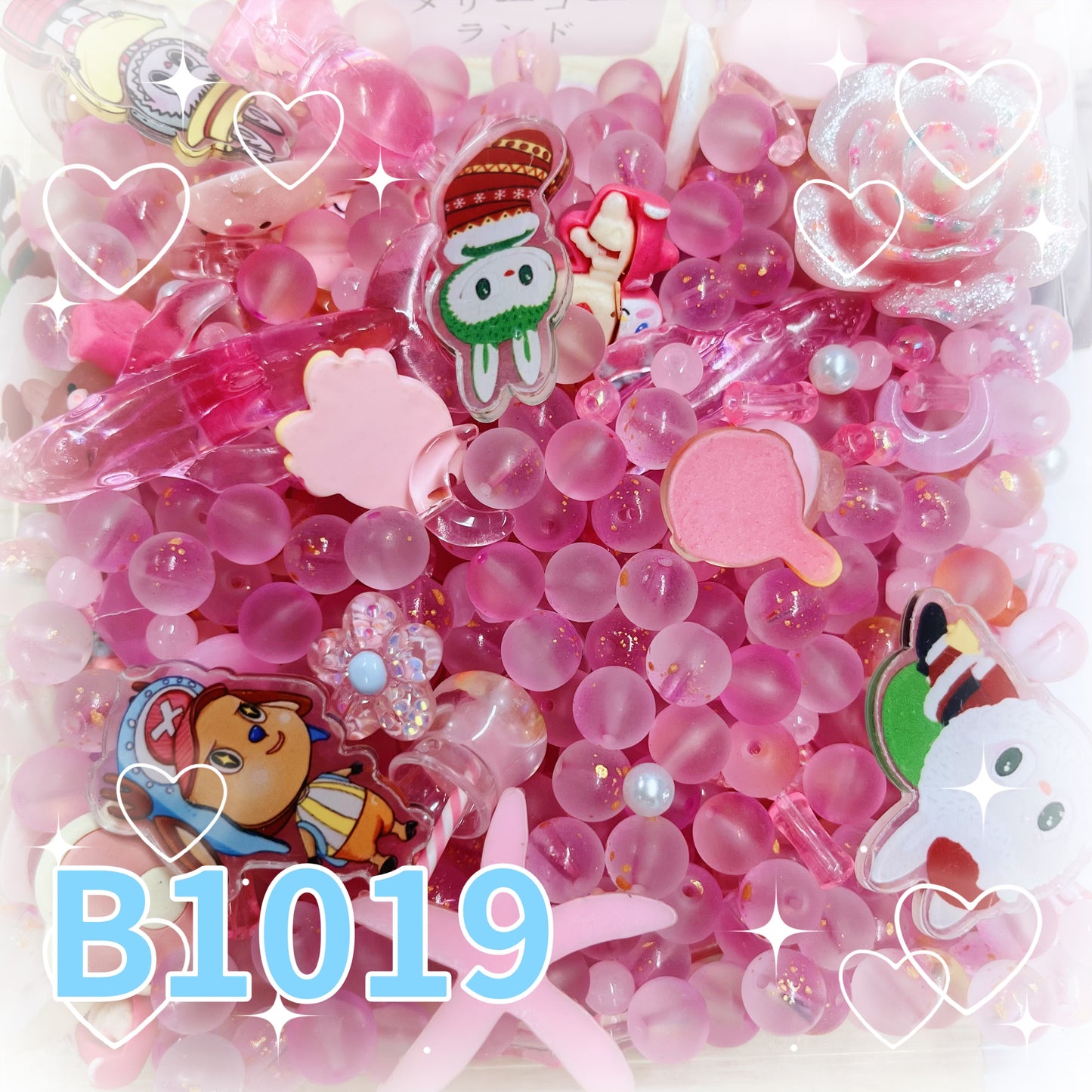 12/12 卸売セール【B1019】メリーゴーランド/クリスタルビーズ/diy/