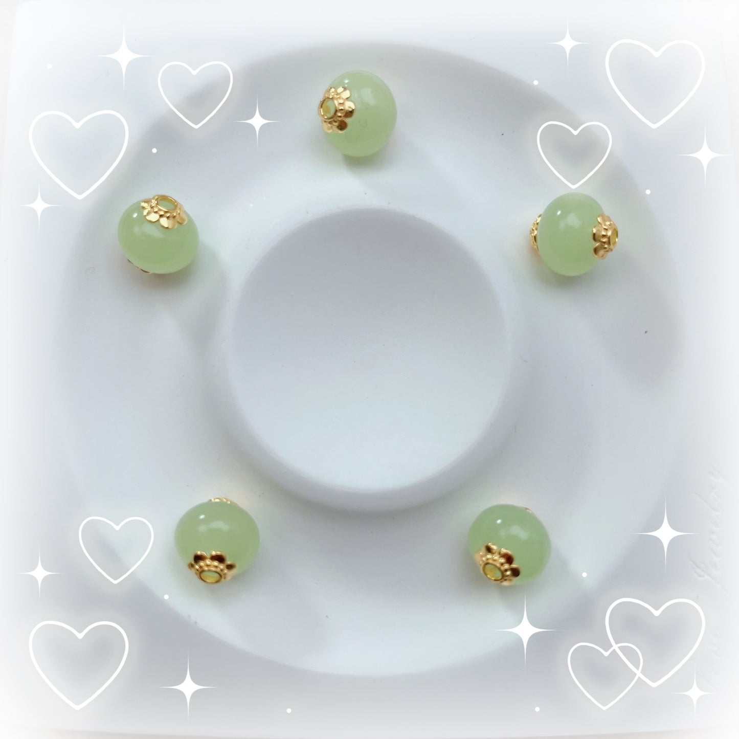 【高品質石】高品質石用18kパーツ