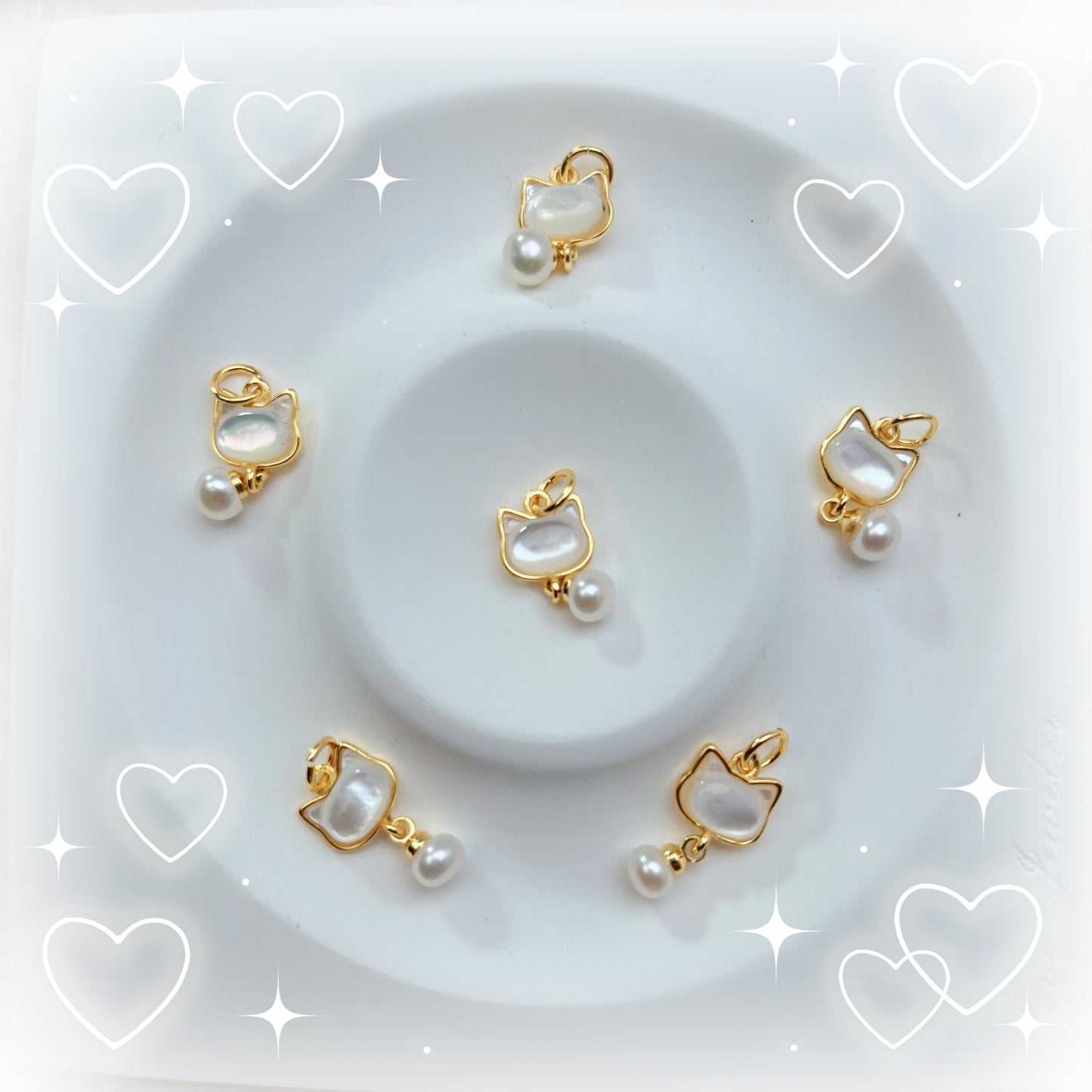 【高品質石】高品質石用18kパーツ